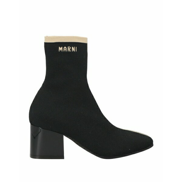 【送料無料】 マルニ レディース ブーツ シューズ Ankle boots Black