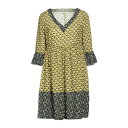 tR~[i fB[X s[X gbvX Short dresses Mustard