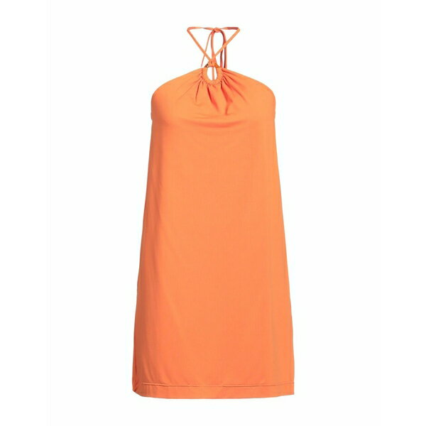 【送料無料】 フィジコ レディース ワンピース トップス Mini dresses Orange