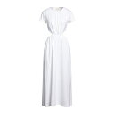 【送料無料】 ルルー スタジオ レディース ワンピース トップス Midi dresses White