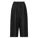 【送料無料】 マウリツィオ レディース カジュアルパンツ ボトムス Cropped Pants Black