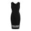 【送料無料】 ミレラ マッテイーニ レディース ワンピース トップス Midi dresses Black