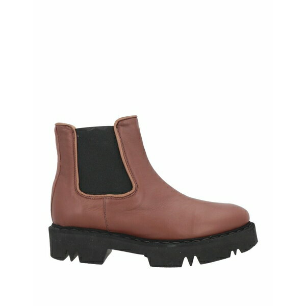 【送料無料】 ボエモス レディース ブーツ シューズ Ankle boots Brown