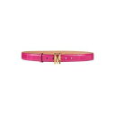 【送料無料】 モスキーノ レディース ベルト アクセサリー Belts Pink