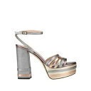 【送料無料】 エルネスト・エスポジット レディース サンダル シューズ Sandals Silver(4)