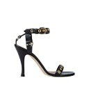 【送料無料】 ツインセット レディース サンダル シューズ Sandals Black