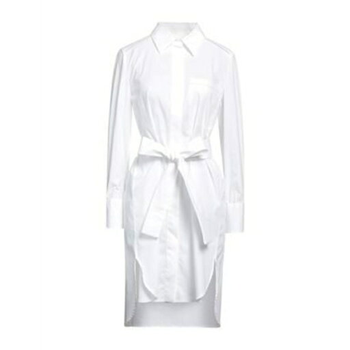 【送料無料】 ドンダップ レディース ワンピース トップス Mini dresses White 【送料無料】 ドンダップ レディース ワンピース トップス Mini dresses White