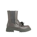 【送料無料】 ジャノット レディース ブーツ シューズ Ankle boots Grey