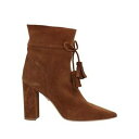 【送料無料】 アンナ・エフ レディース ブーツ シューズ Ankle boots Beige