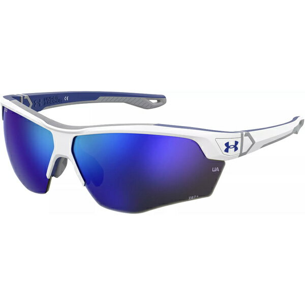 アンダーアーマー レディース サングラス＆アイウェア アクセサリー Under Armour Yard Dual TUNED Sunglasses White/Blue