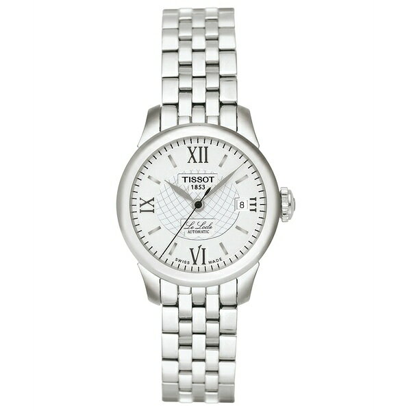 ティソット レディース 腕時計 アクセサリー Watch, Women's Swiss Automatic Le Locle Stainless Steel Bracelet 42mm No Color(2)