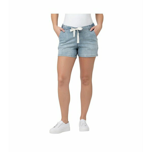 ライプ マタニティ レディース カジュアルパンツ ボトムス Maternity Ripe Bailey Denim Short Light blue