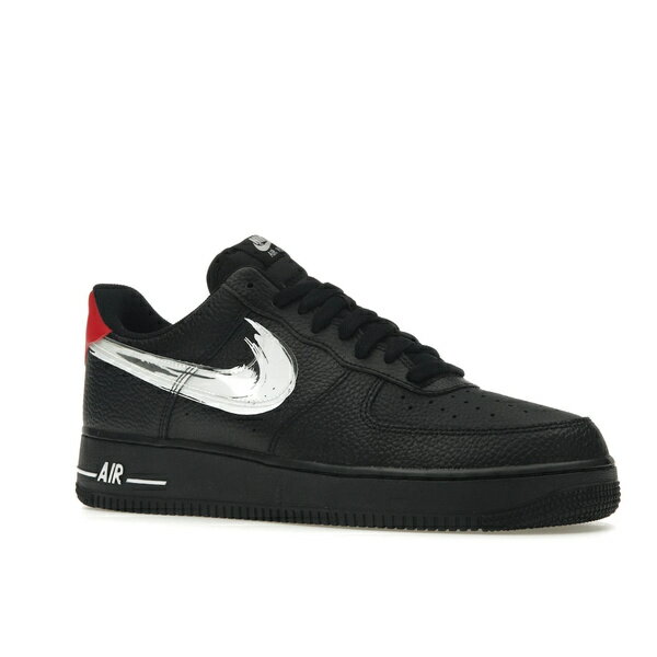 Nike ナイキ メンズ スニーカー 【Nike Air Force 1 Low】 サイズ US_12.5(30.5cm) Brushstroke Black 2