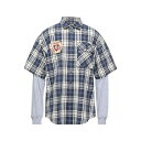 【送料無料】 ディースクエアード メンズ シャツ トップス Shirts Blue