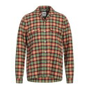 【送料無料】 ディーエヌエル メンズ シャツ トップス Shirts Green
