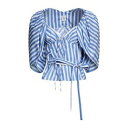 【送料無料】 ロージー・アスリーヌ レディース Tシャツ トップス Tops Blue