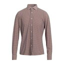 【送料無料】 ハリー ブルック メンズ シャツ トップス Shirts Brown(4)