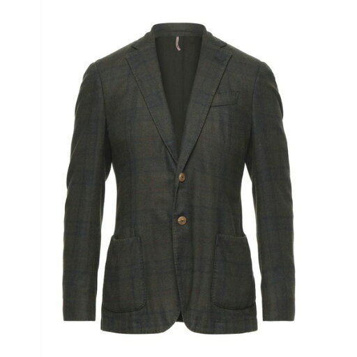 【送料無料】 サンタニエロ メンズ ジャケット&ブルゾン アウター Blazers Green 【送料無料】 サンタニエロ メンズ ジャケット&ブルゾン アウター Blazers Green