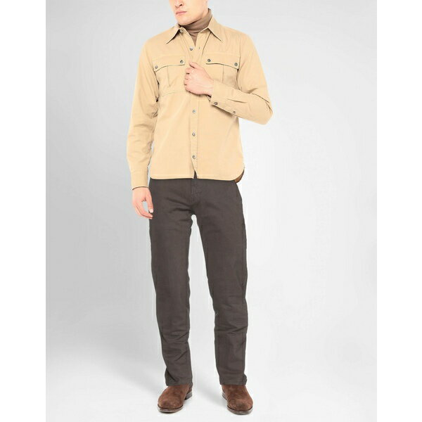 【送料無料】 カモフラージュエーアンドジェイ メンズ カジュアルパンツ ボトムス Pants Brown