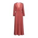 SOALLURE \[A[ s[X gbvX fB[X Long dresses Salmon pink