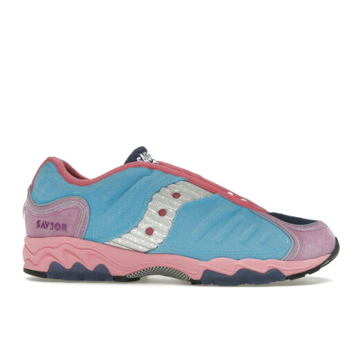Saucony サッカニー メンズ スニーカー 【Saucony Matrix Jae Tips No Shoes In The House Blue Pink】 サイズ US_10.5(28.5cm) Blue/Pink