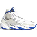 adidas アディダス メンズ スニーカー 【adidas Crazy BYW Hu Pharrell White Silver Royal】 サイズ US_8.5(26.5cm) Cloud White/Silver Metallic/Collegiate Royal(4)