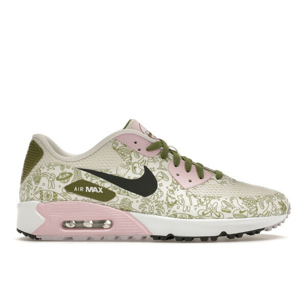 Nike ナイキ メンズ スニーカー 【Nike Air Max 90 Golf NRG Steven Harrington Space】 サイズ US_8.5(26.5cm) Sail/Pink Foam/Asparagus/Newsprint