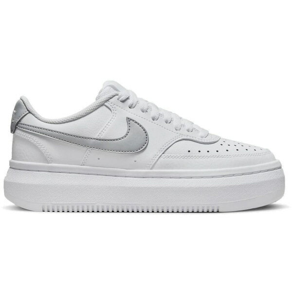 Nike ナイキ レディース スニーカー 【Nike Court Vision Alta Low】 サイズ US_W_6W White Grey (Women 039 s)