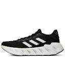 adidas アディダス レディース スニーカー Core Black/Cloud White/Halo Silver 【(WMNS) adidas Switch Run 'Core Black' IF5733】 サイズ US_6.5(23.5cm)