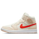 Air Jordan ジョーダン レディース スニーカー Sail/Orange Quartz/White 【(WMNS) Air Jordan 1 Mid SE 'Corduroy' DA8009-108】 サイズ US_7.5(24.5cm)