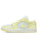 Air Jordan ジョーダン レディース スニーカー White/Lemonade 【(WMNS) Air Jordan 1 Low 'Lemonade' ...
