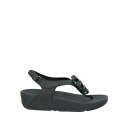 【送料無料】 フィットフロップ レディース サンダル シューズ Thong sandals Black