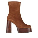 【送料無料】 ジョナック レディース ブーツ シューズ Ankle boots Brown