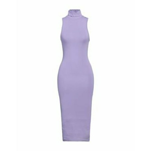 【送料無料】 マンガーノ レディース ワンピース トップス Midi dresses Purple