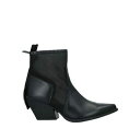 【送料無料】 トスカブルー? レディース ブーツ シューズ Ankle boots Black