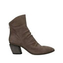【送料無料】 オフィシンクリエイティブ レディース ブーツ シューズ Ankle boots Brown