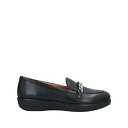 【送料無料】 フィットフロップ レディース スリッポン・ローファー シューズ Loafers Black