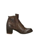 【送料無料】 オフィシンクリエイティブ レディース ブーツ シューズ Ankle boots Brown