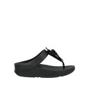 【送料無料】 フィットフロップ レディース サンダル シューズ Thong sandals Black