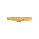 【送料無料】 ヴァネッサ ブリューノ レディース ベルト アクセサリー Belts Yellow