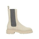 【送料無料】 サントーニ レディース ブーツ シューズ Ankle boots Beige