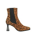 【送料無料】 ジャネット&ジャネット レディース ブーツ シューズ Ankle boots Beige
