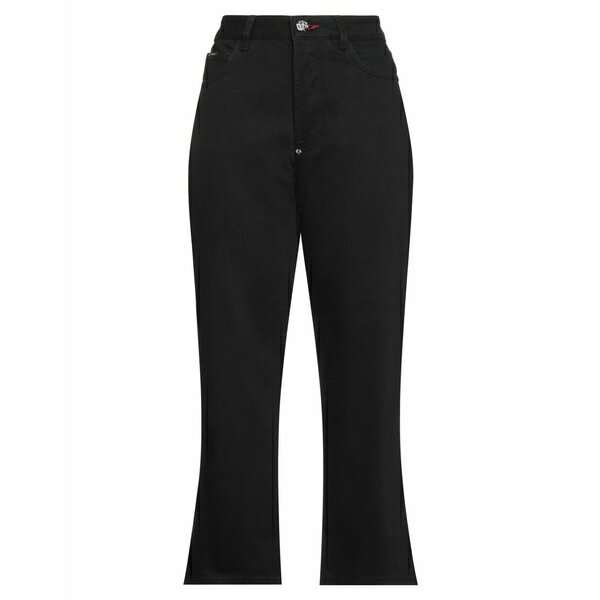【送料無料】 フィリッププレイン レディース デニムパンツ ボトムス Jeans Black