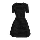 ディースクエアード レディース ワンピース トップス Short dresses Black