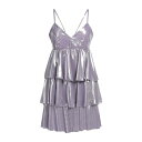 ヴィコロ レディース ワンピース トップス Short dresses Lilac