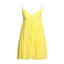 アニエバイ レディース ワンピース トップス Short dresses Yellow