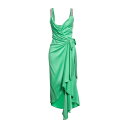 }A[VAz[n fB[X s[X gbvX Midi dresses Green