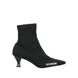 ラブ モスキーノ レディース ブーツ シューズ Ankle boots Black