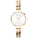 JoNC Y rv ANZT[ Carnation Gold-Tone Mesh Bracelet Watch 28mm Carnation Gold