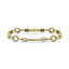   ֥쥹åȡХ󥰥롦󥯥å ꡼ Vanilla Diamond Circle Link Bracelet (2-1/20 ct. t.w.) in 14k Gold 14K Honey Gold Bracelet